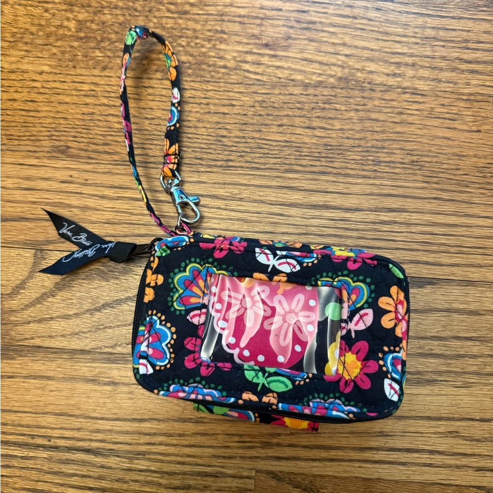 Vera Bradley Black Floral Wallet